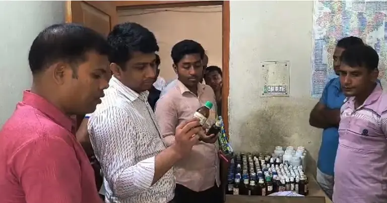 হোমিওপ্যাথি সেন্টারে অভিযান